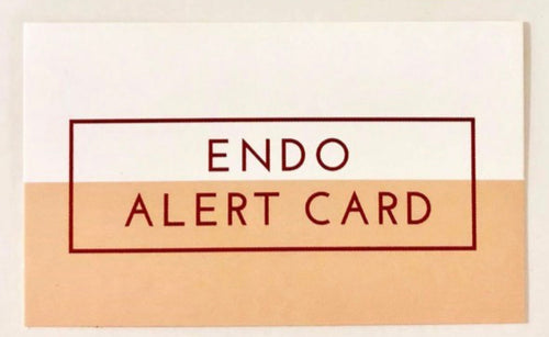 Endo Alert Card